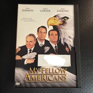 My Fellow Americans DVD 1996 Jack Lemmon James Garner Dan Aykroyd Comedy Movie